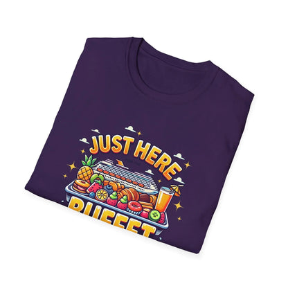 Just Here for the Buffet 🛳️🍽️ - Unisex Tee - Whippie's