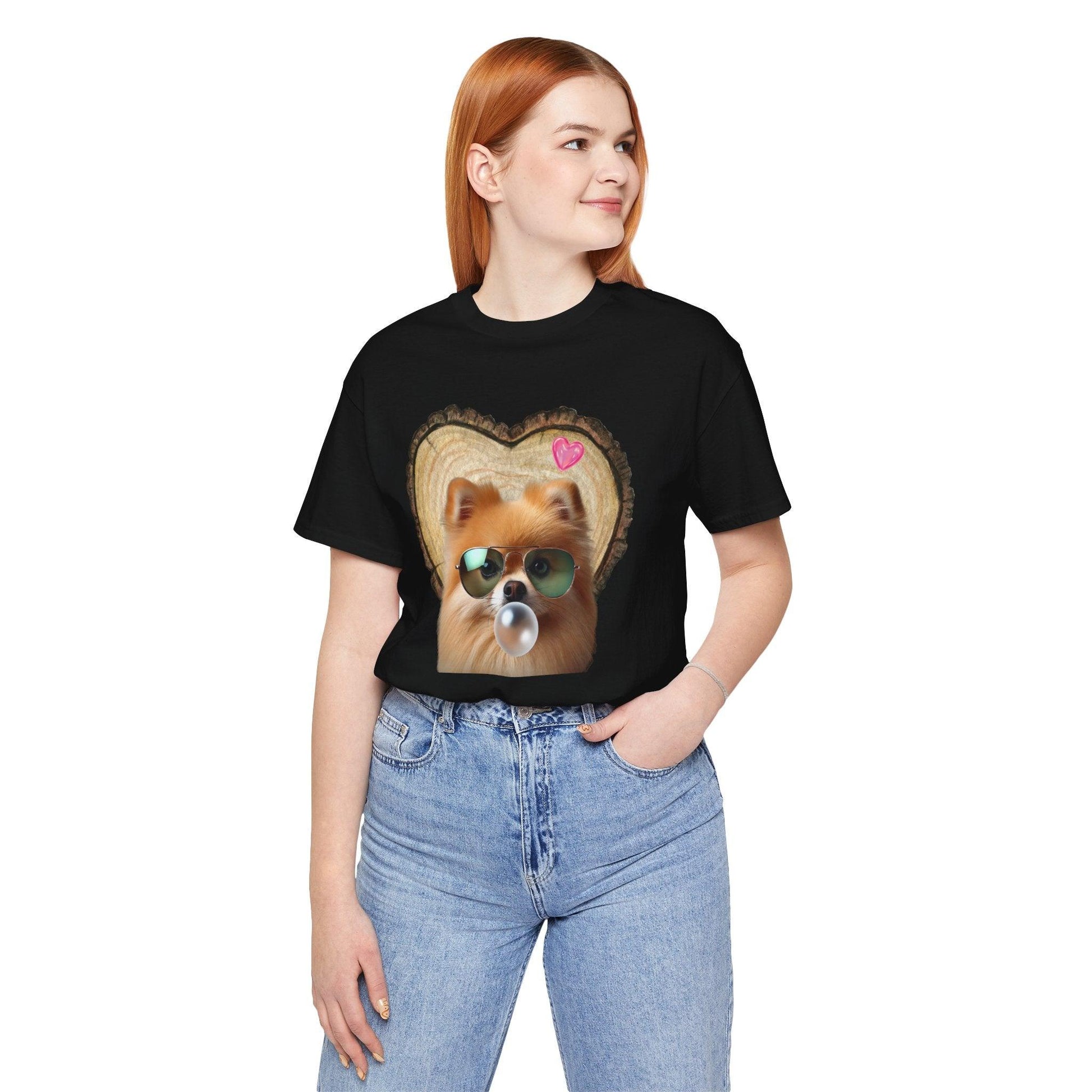 Pom Love Unisex Jersey Tee - 🐶💖 Spread the Pom Love! 💖🐶 - Whippie's