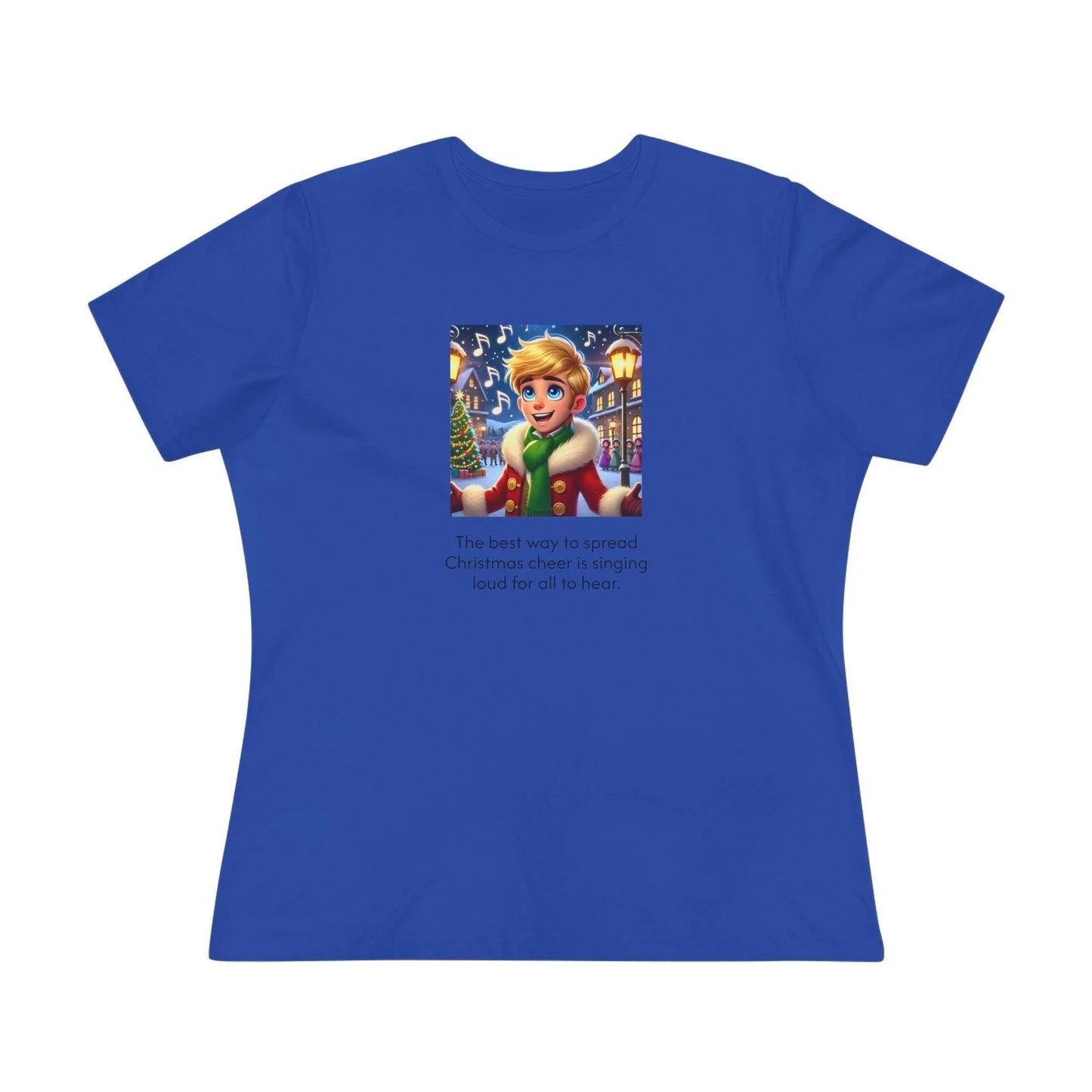 Caroler - Christmas Cheer - BHB Boy - Women's Tee - Whippie's