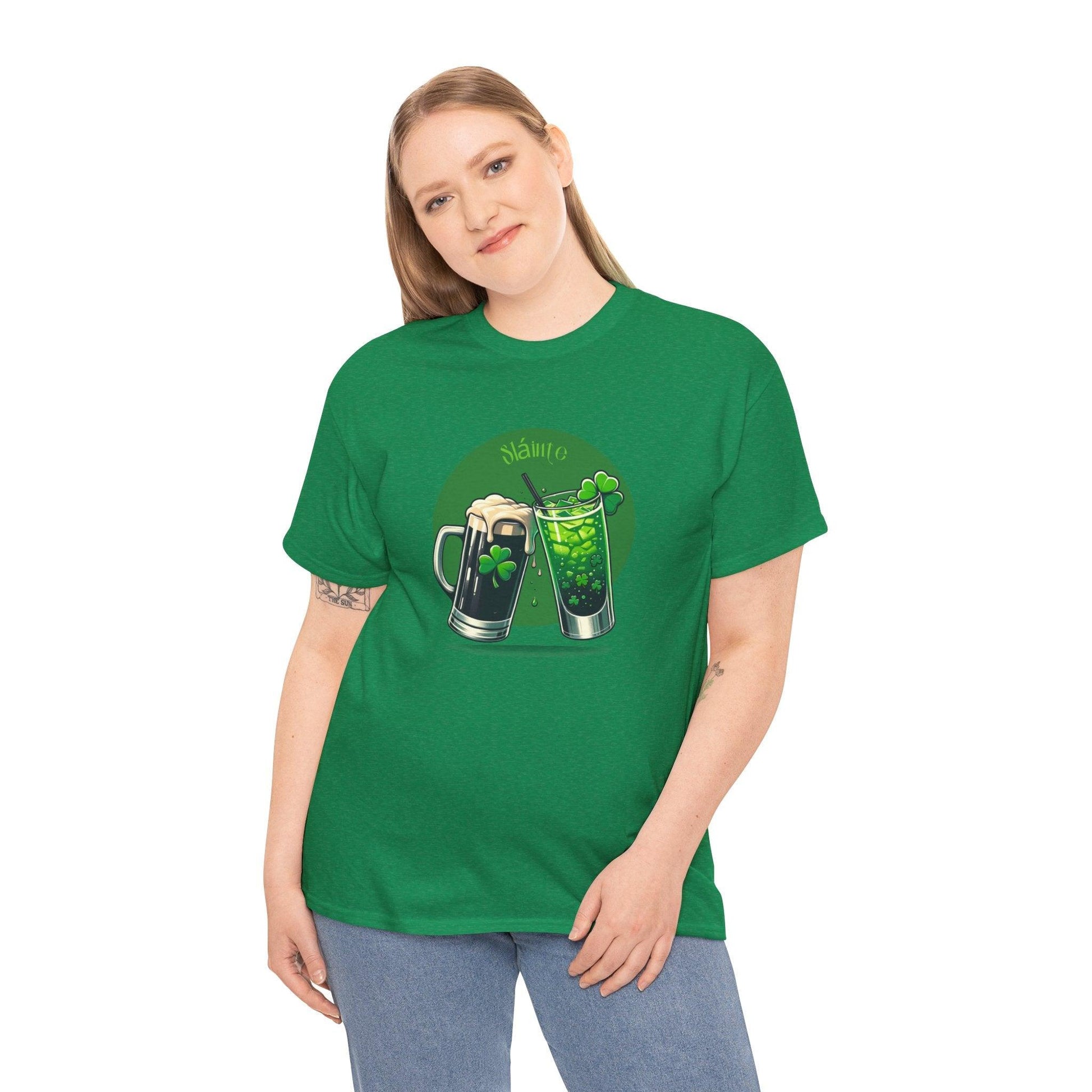 St. Patrick's Day Toast "Sláinte" Unisex Heavy T-Shirt - Whippie's