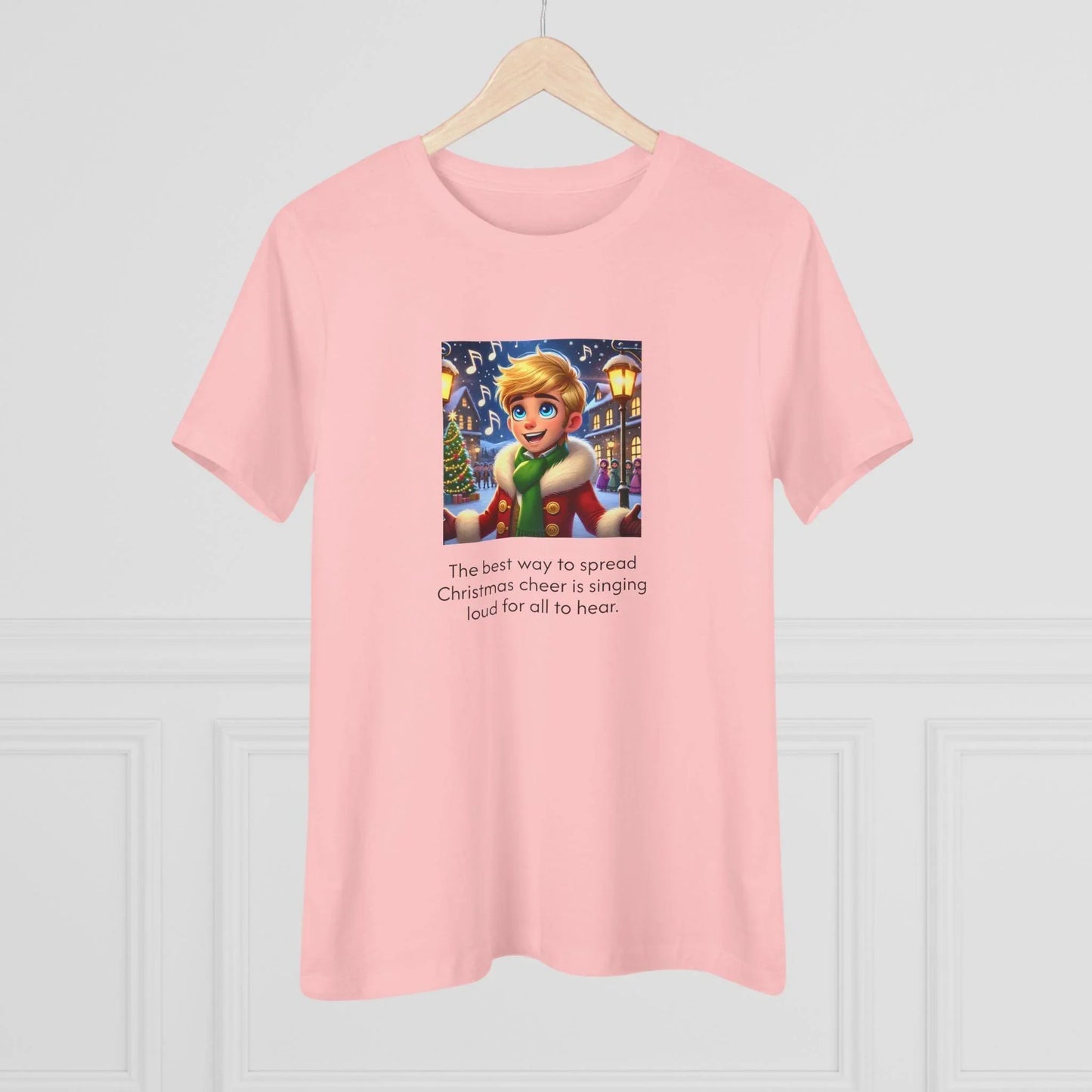 Caroler - Christmas Cheer - BHB Boy - Women's Tee - Whippie's