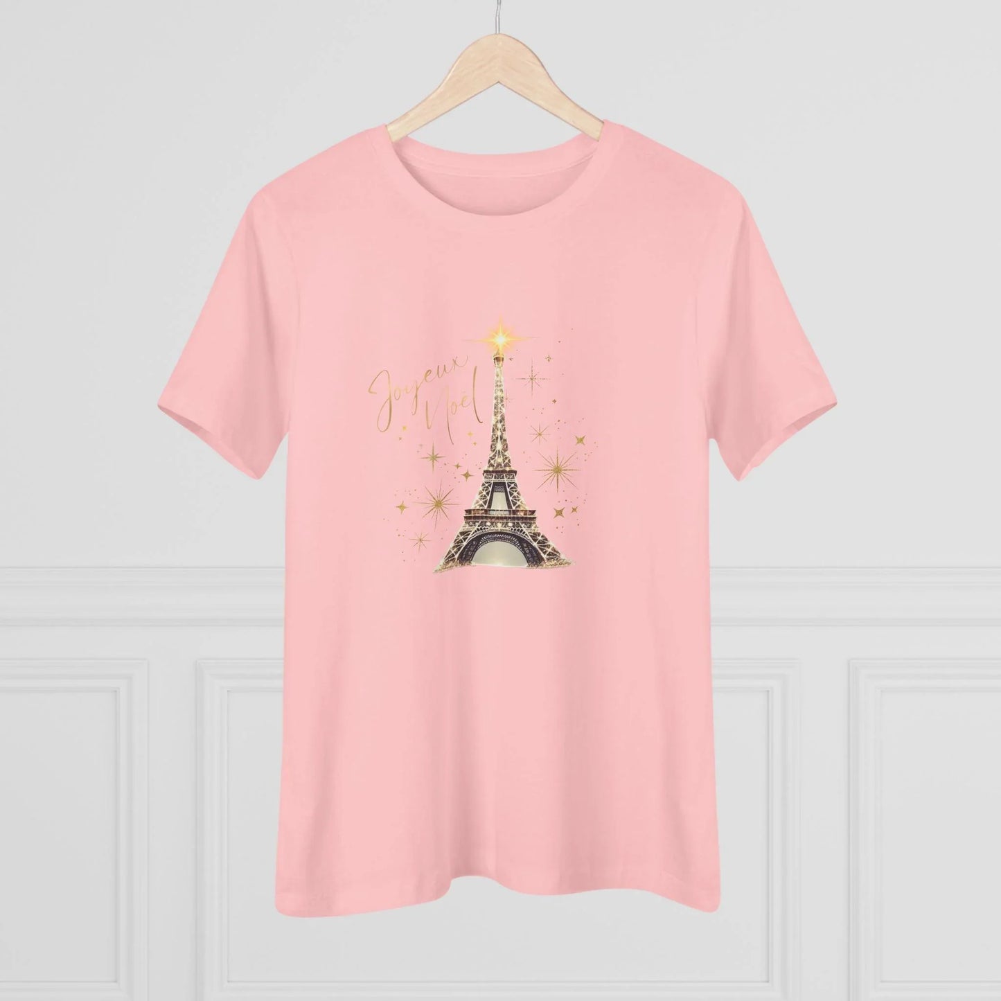 ✨ Joyeux Noël Women's Tee 🗼 A touch of Parisian elegance. - Whippie's