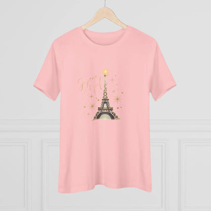 ✨ Joyeux Noël Women's Tee 🗼 A touch of Parisian elegance. - Whippie's