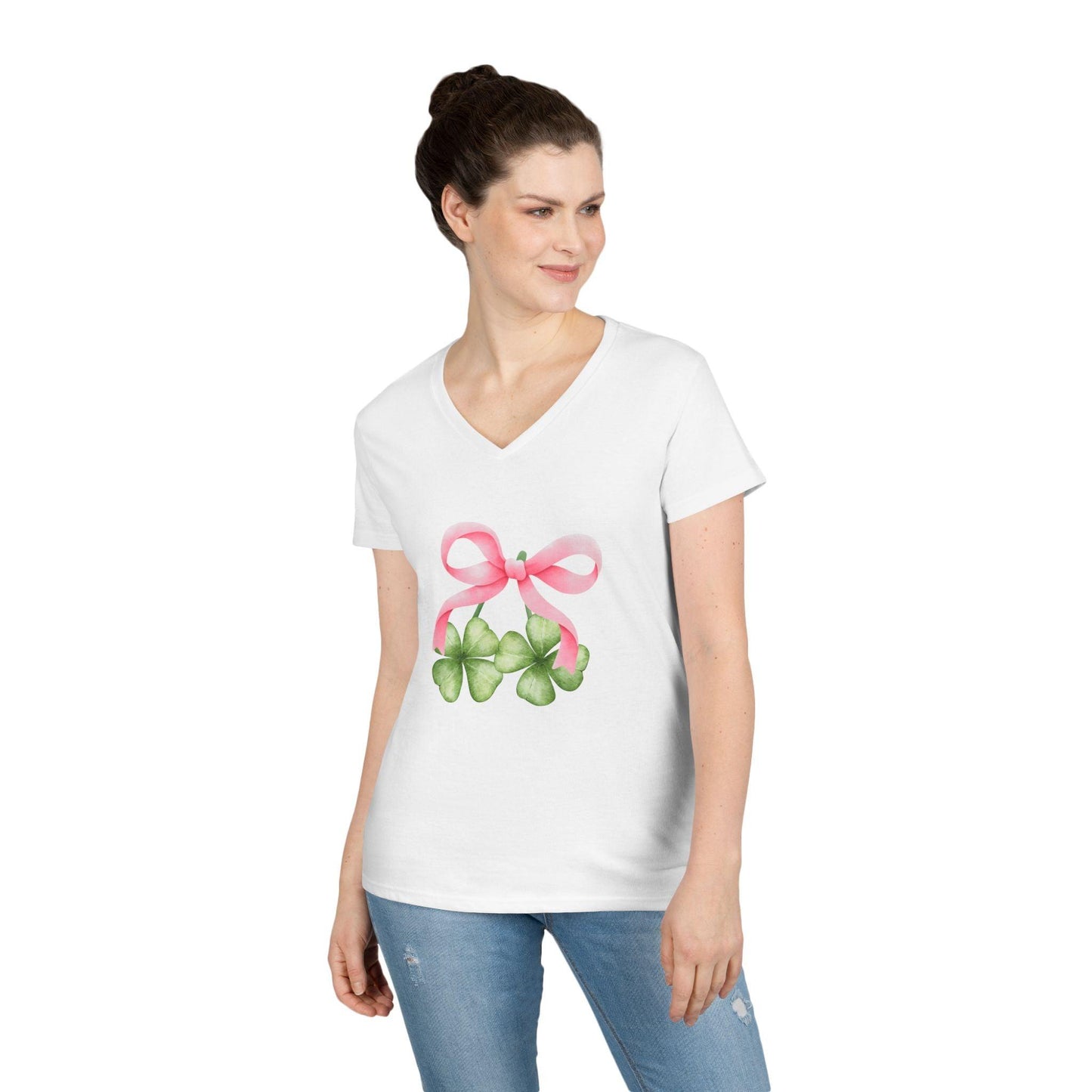 Lucky Charms V-Neck Ladies Tee - Whippie's