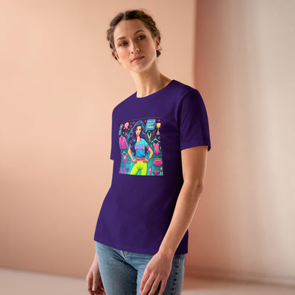 Dance Mom Magic (Black Hair) - A Colorful Celebration 🌈 - Women's Softstyle Tee - Whippie's
