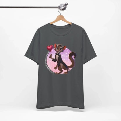 💖 Love Looks Purr-fect on Me 😻 Unisex Jersey Tee ✨ Feline fine and ready to shine! - Whippie's