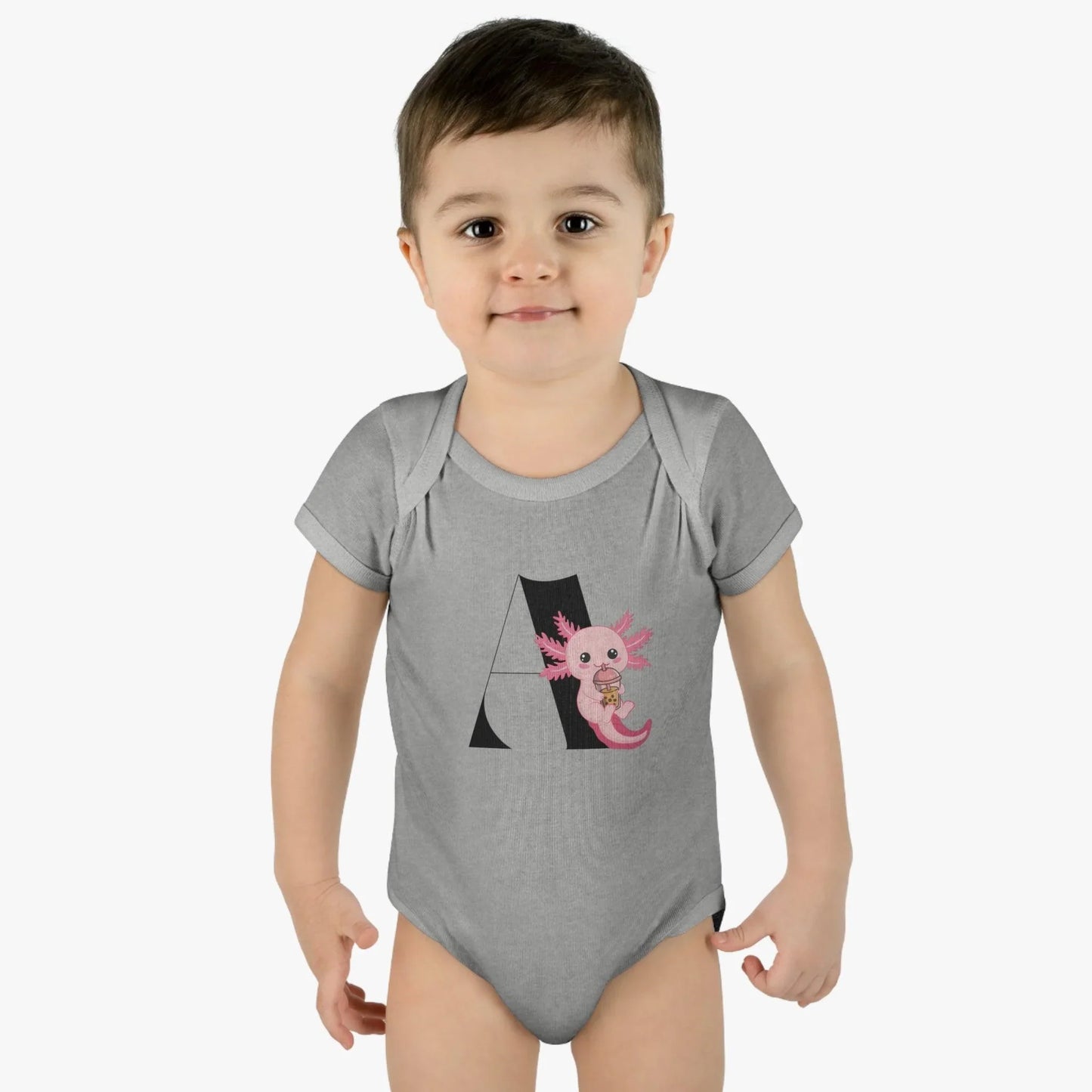 Alphabet Adventures: A is for Axolotyl! ✨ Onesie - Whippie's