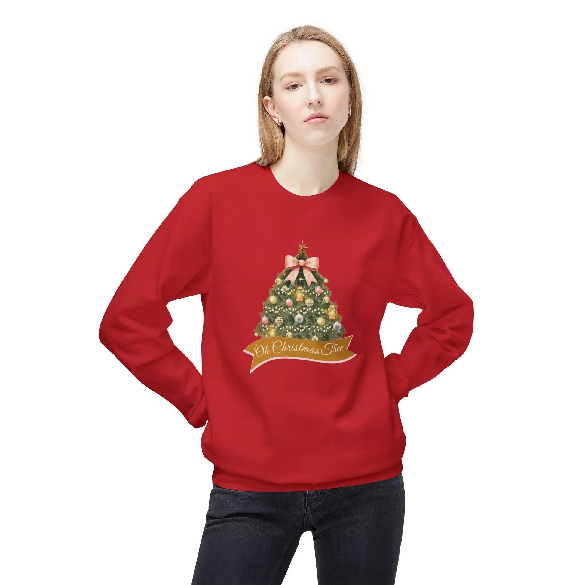 🎄 Oh Christmas Tree ✨ Unisex Fleece Sweatshirt 🎁 - Whippie's