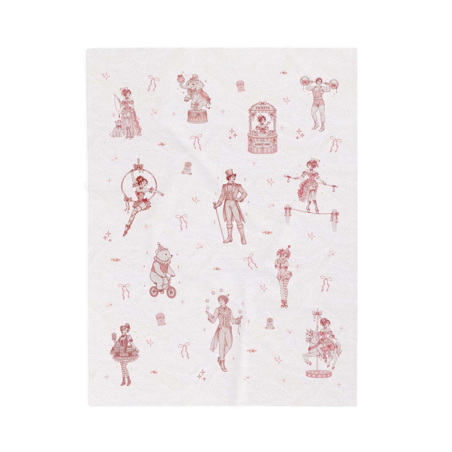 Vintage Circus Blanket