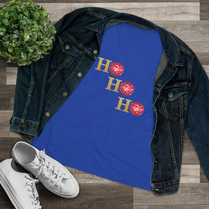 Ho Ho Ho ✨ Women's Softstyle Tee (with Disco Ball O's!) - Whippie's