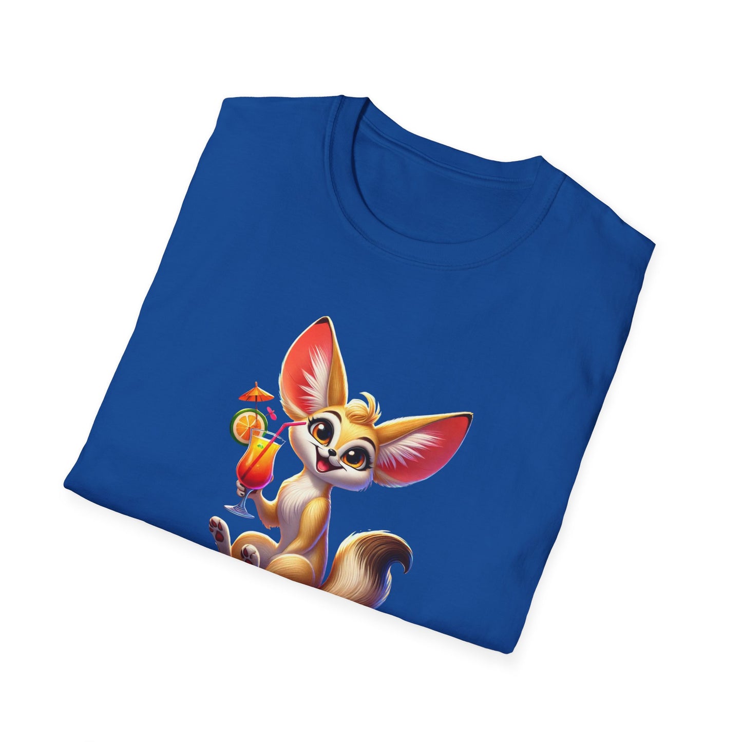 Fennec Fox Cocktail - Cheers to Good Times and Smiles! Unisex T-shirt