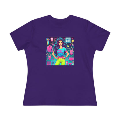 Dance Mom Magic (Black Hair) - A Colorful Celebration 🌈 - Women's Softstyle Tee - Whippie's