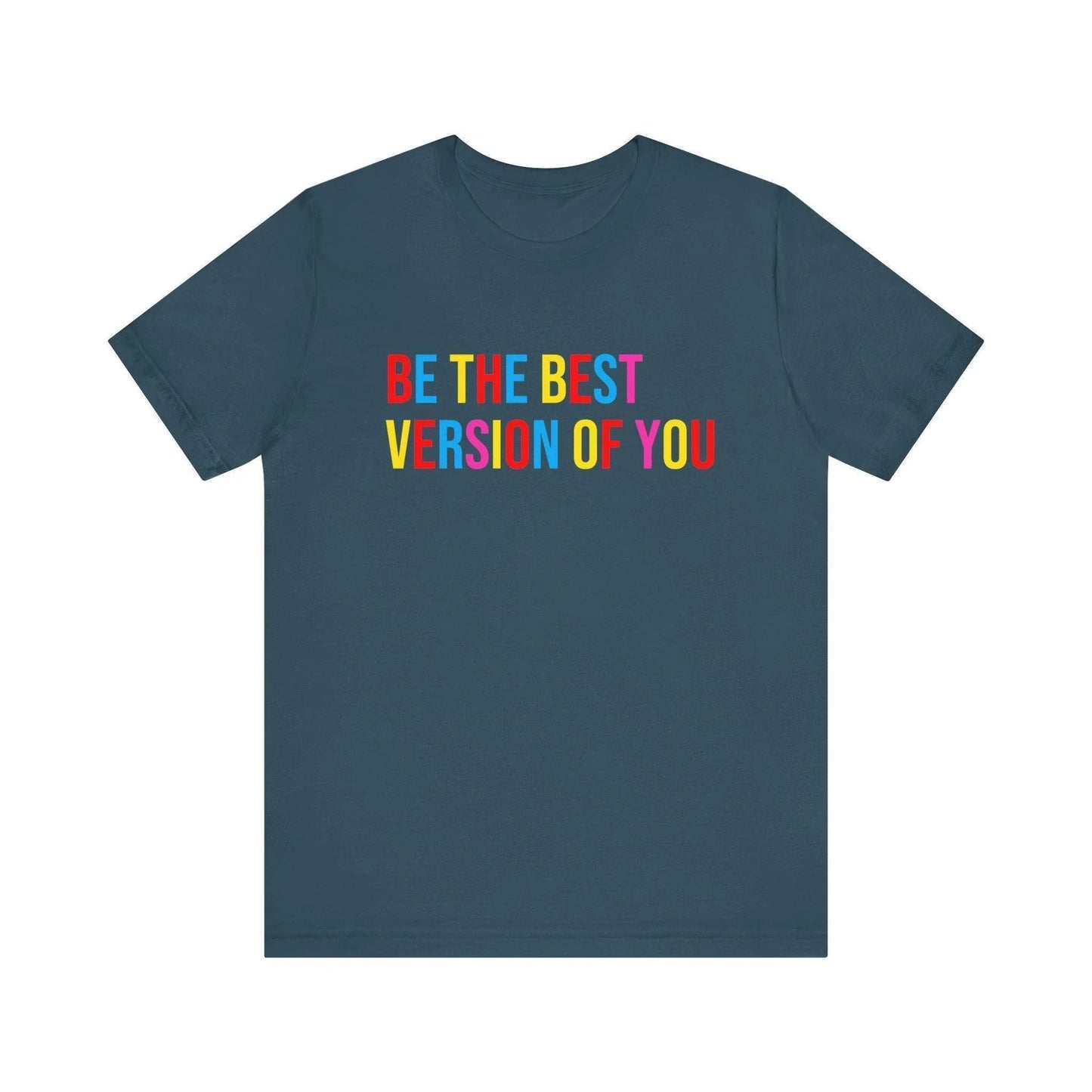 ✨ BE THE BEST VERSION OF YOU ✨ Unisex Jersey Tee 🌈 - Whippie's