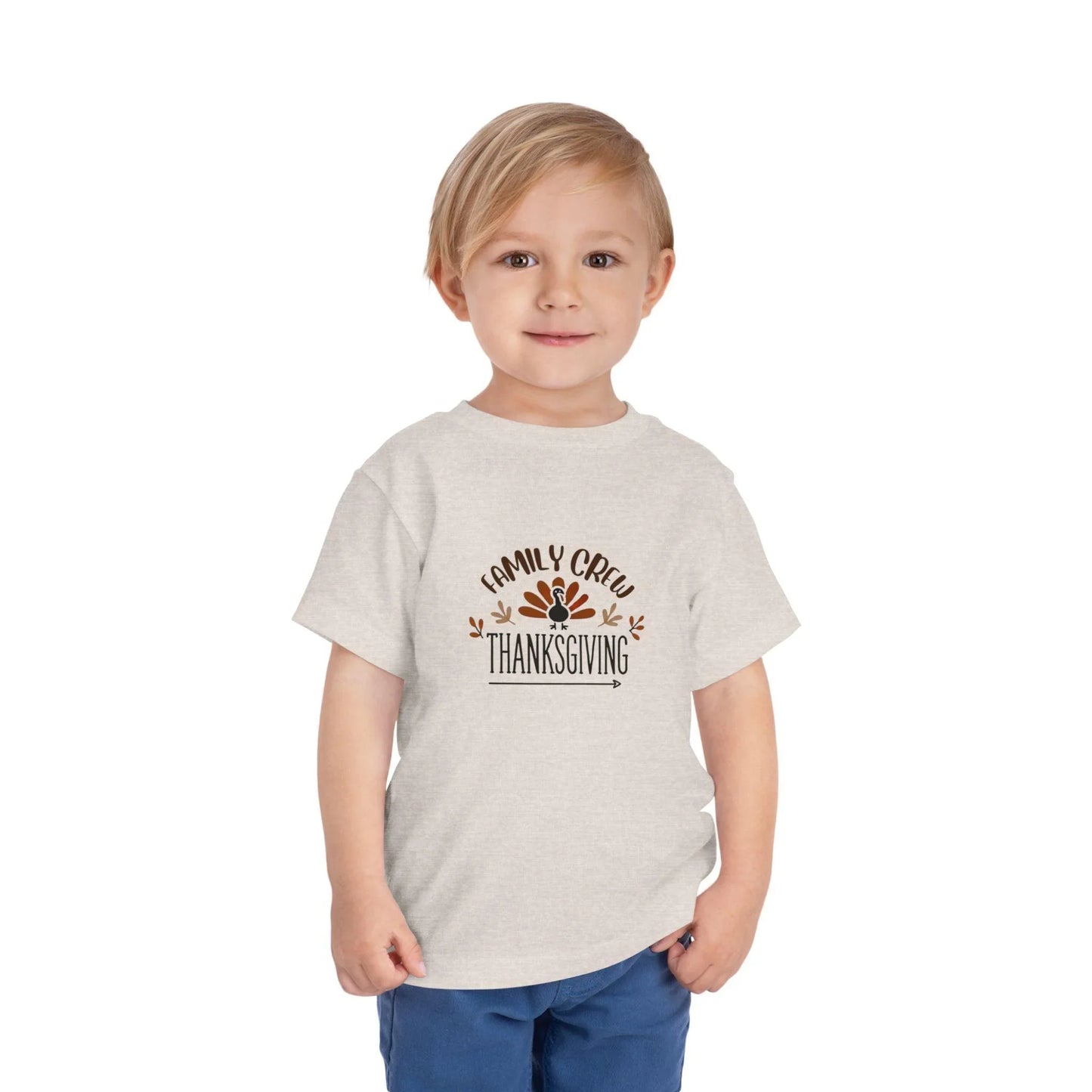 Thanksgiving Family Crew - Toddler Short Sleeve Tee - Whippie's