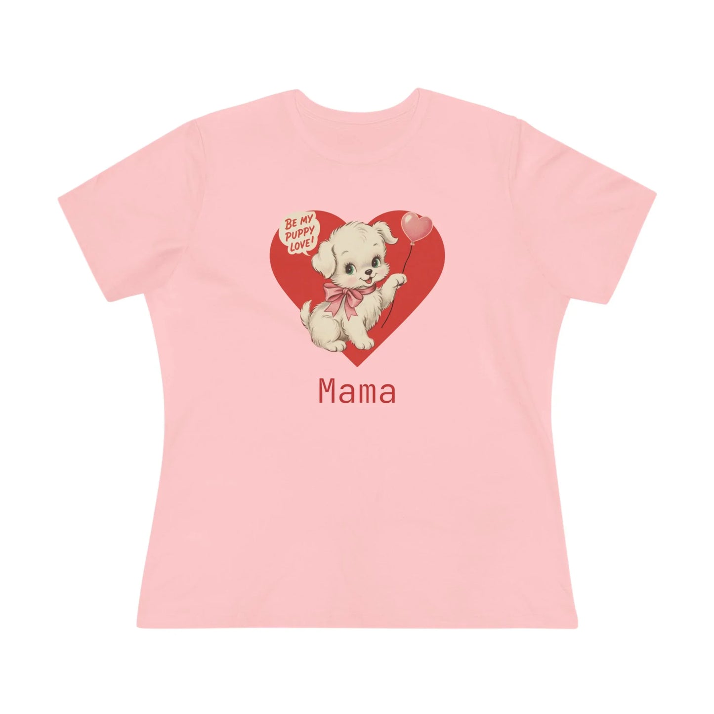 Matching Valentine Tee | Mama Puppy Love - Personalizable