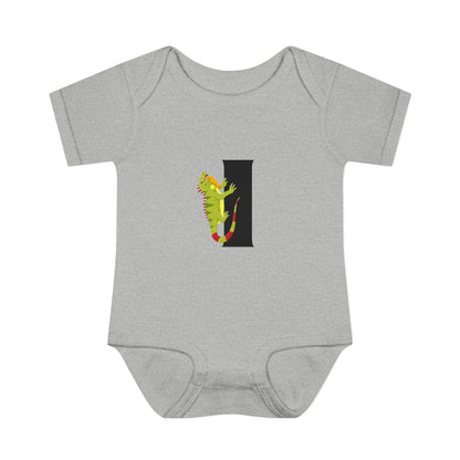 Alphabet Adventures: Letter I - Incredible Iguana Baby Onesie I is for Incredible Iguana! - Whippie's