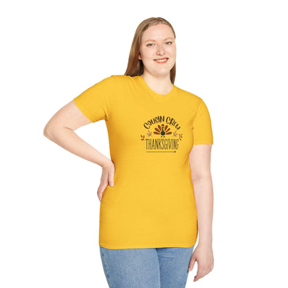 Thanksgiving Cousin Crew - Gobble 'Til You Wobble with Your Favorite Cousins! 🦃🍁 Unisex T-Shirt - Whippie's