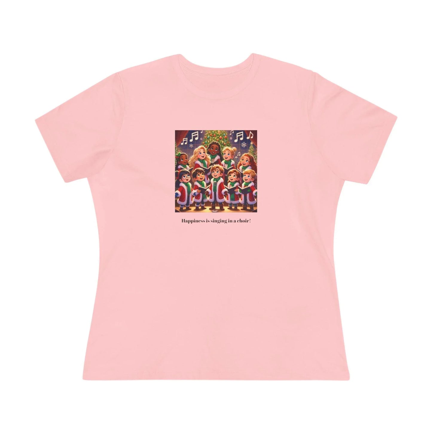 Happiness is Singing in a Choir - Women's Tee - Whippie's