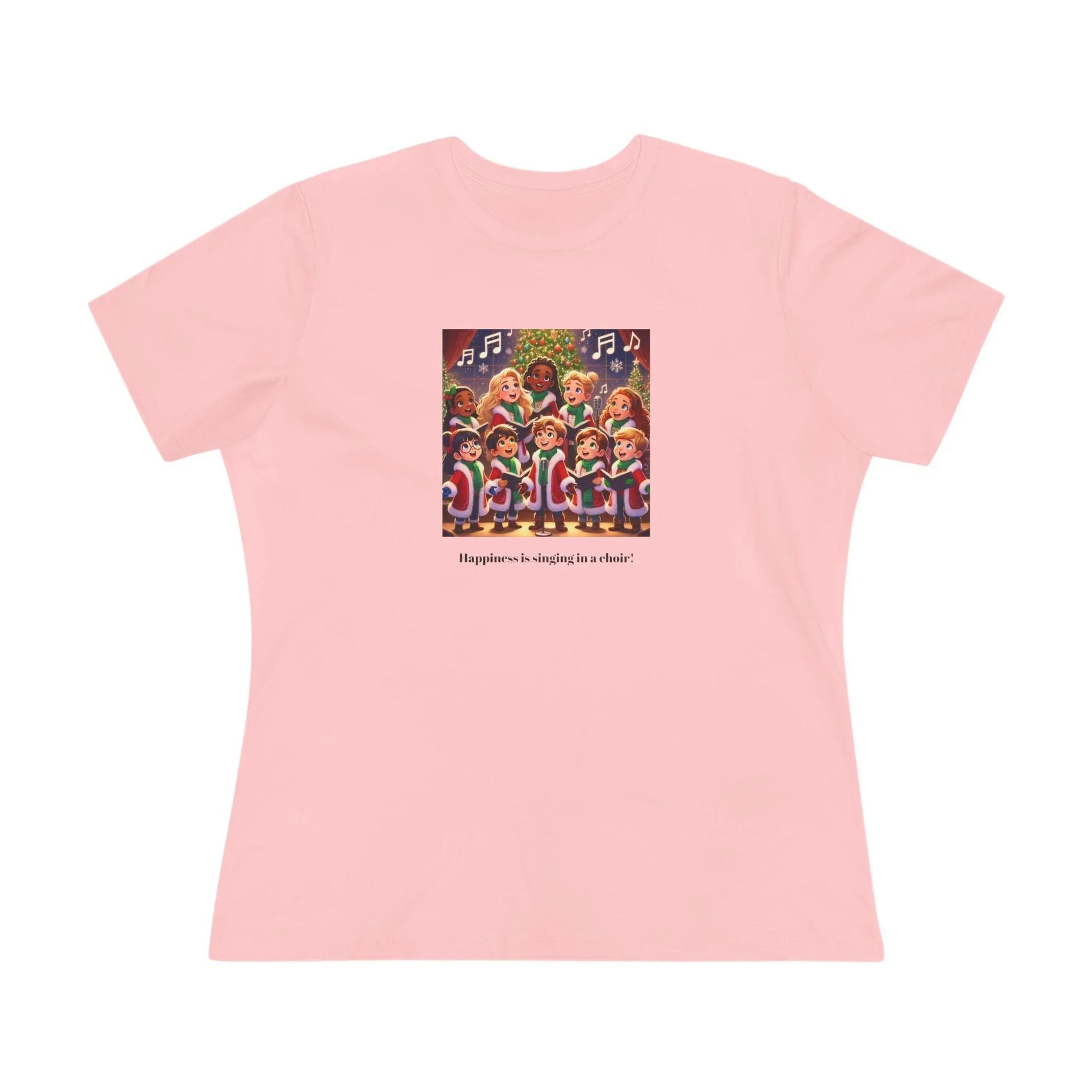 Happiness is Singing in a Choir - Women's Tee - Whippie's