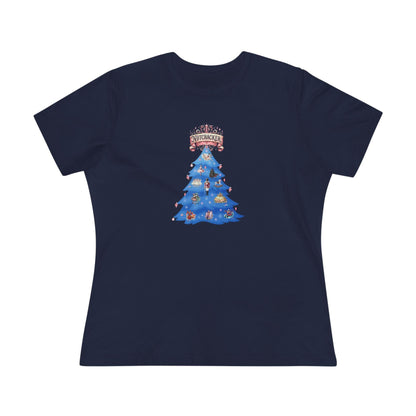 Nutcracker Christmas Tree - A Festive Affair! 🎄✨ Women's Softstyle Tee - Whippie's