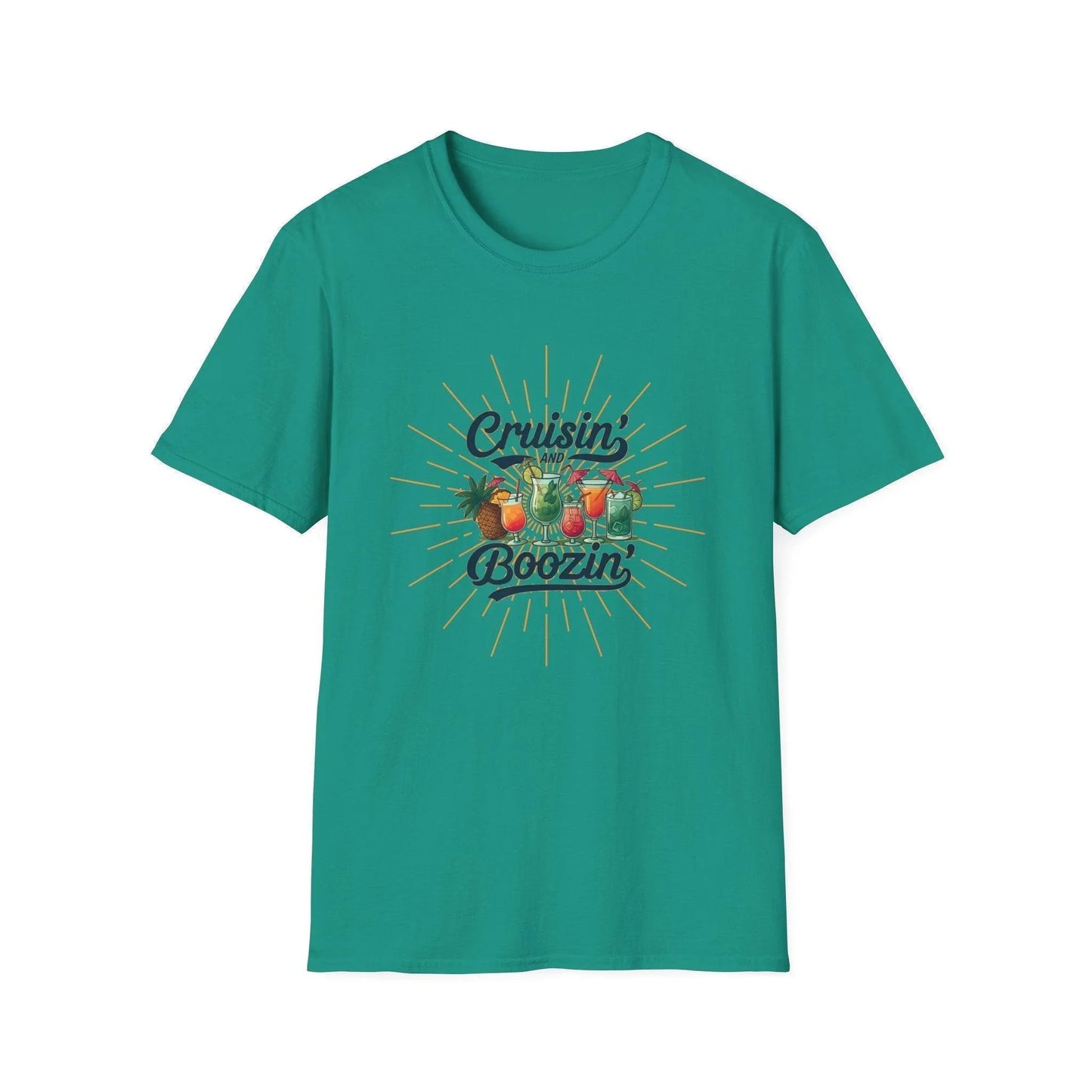 Cruisin' and Boozin Unisex Tee 🛳️🍹 - Whippie's