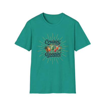 Cruisin' and Boozin Unisex Tee 🛳️🍹 - Whippie's