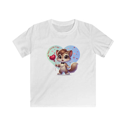 💙 Purr-fectly Cute😻 Kids Softstyle Tee ✨ Dapper style for your little man! - Whippie's