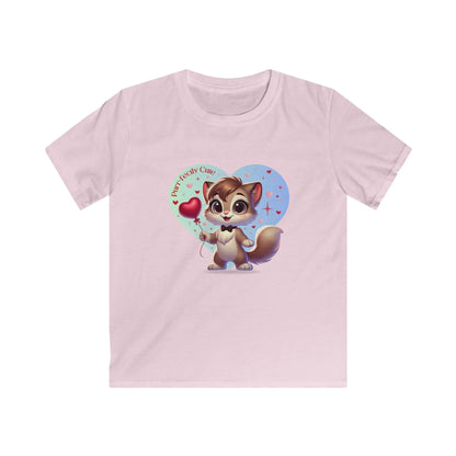 💙 Purr-fectly Cute😻 Kids Softstyle Tee ✨ Dapper style for your little man! - Whippie's