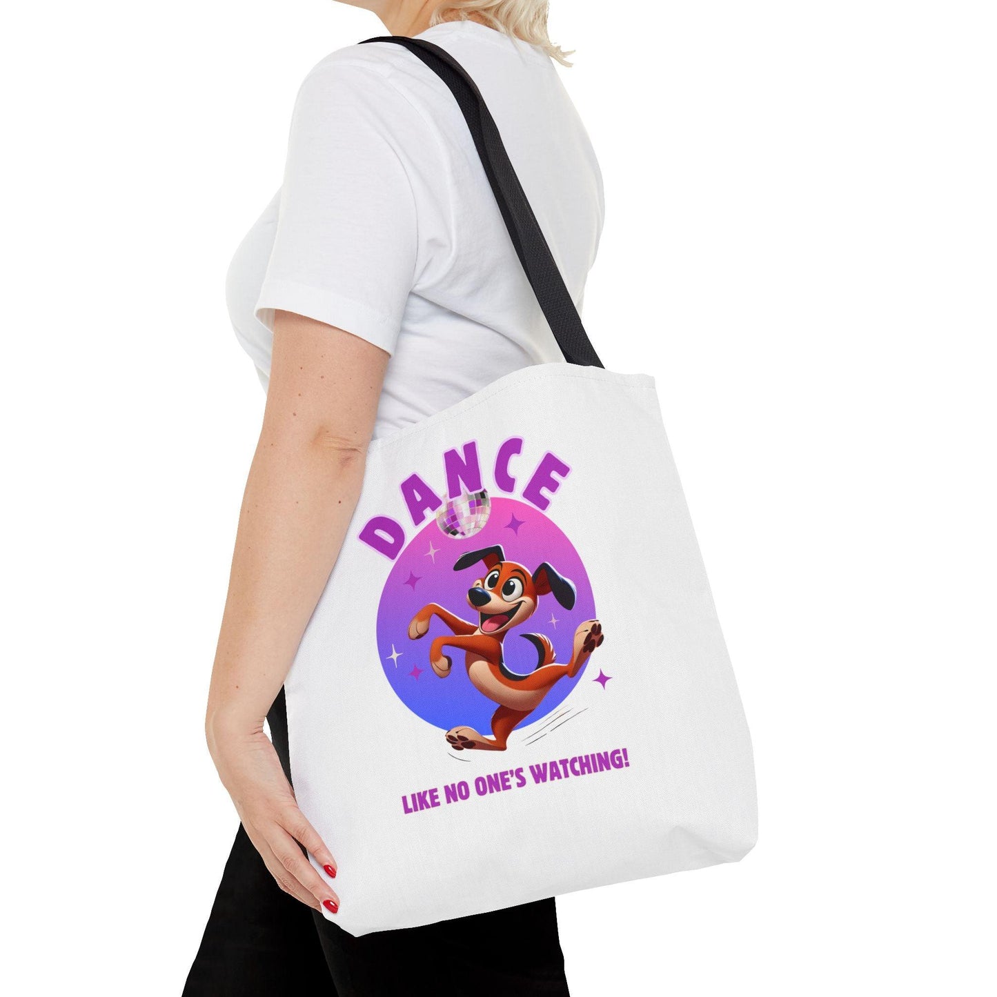 Paw-some Dance Moves Tote Bag - 🐾 Shake Your Tail Feather! 🐾 - Whippie's