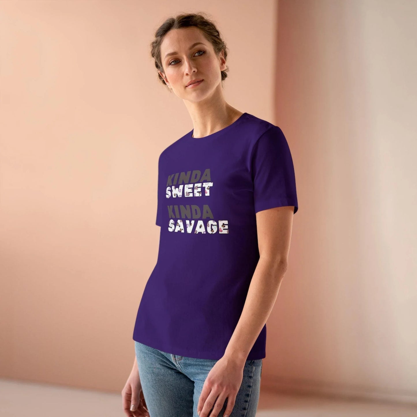 ✨ Kinda SWEET Kinda SAVAGE 😎 Women's Tee 💖 - Whippie's