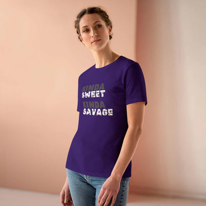 ✨ Kinda SWEET Kinda SAVAGE 😎 Women's Tee 💖 - Whippie's