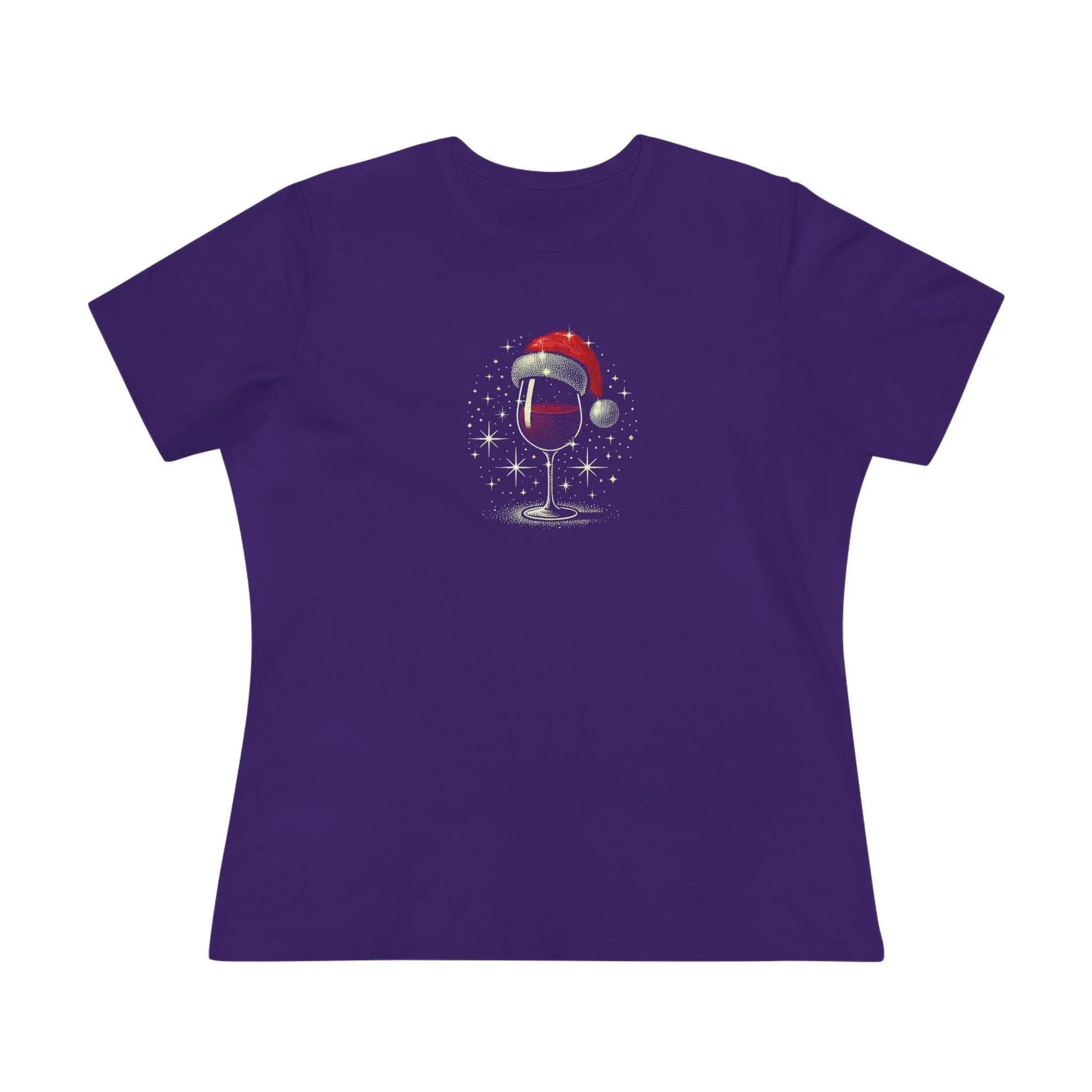 Wine & Christmas Cheer- Women's Softstyle Tee - Whippie's