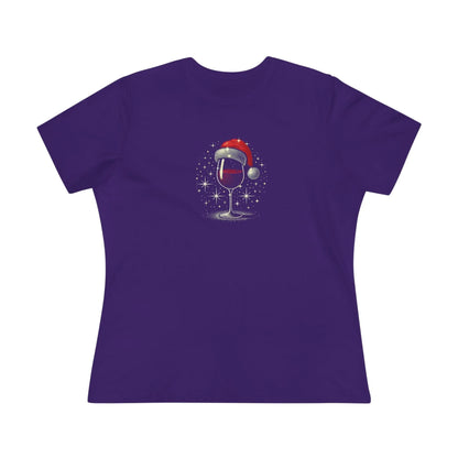 Wine & Christmas Cheer- Women's Softstyle Tee - Whippie's