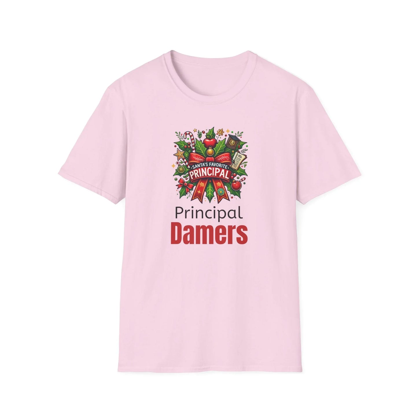 Santa™s Favorite School Principal Christmas Shirt | Unisex Tee