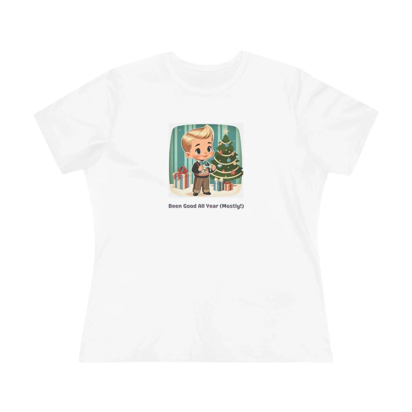 Been Good All Year (Mostly!) - Women's Softstyle Tee - Whippie's