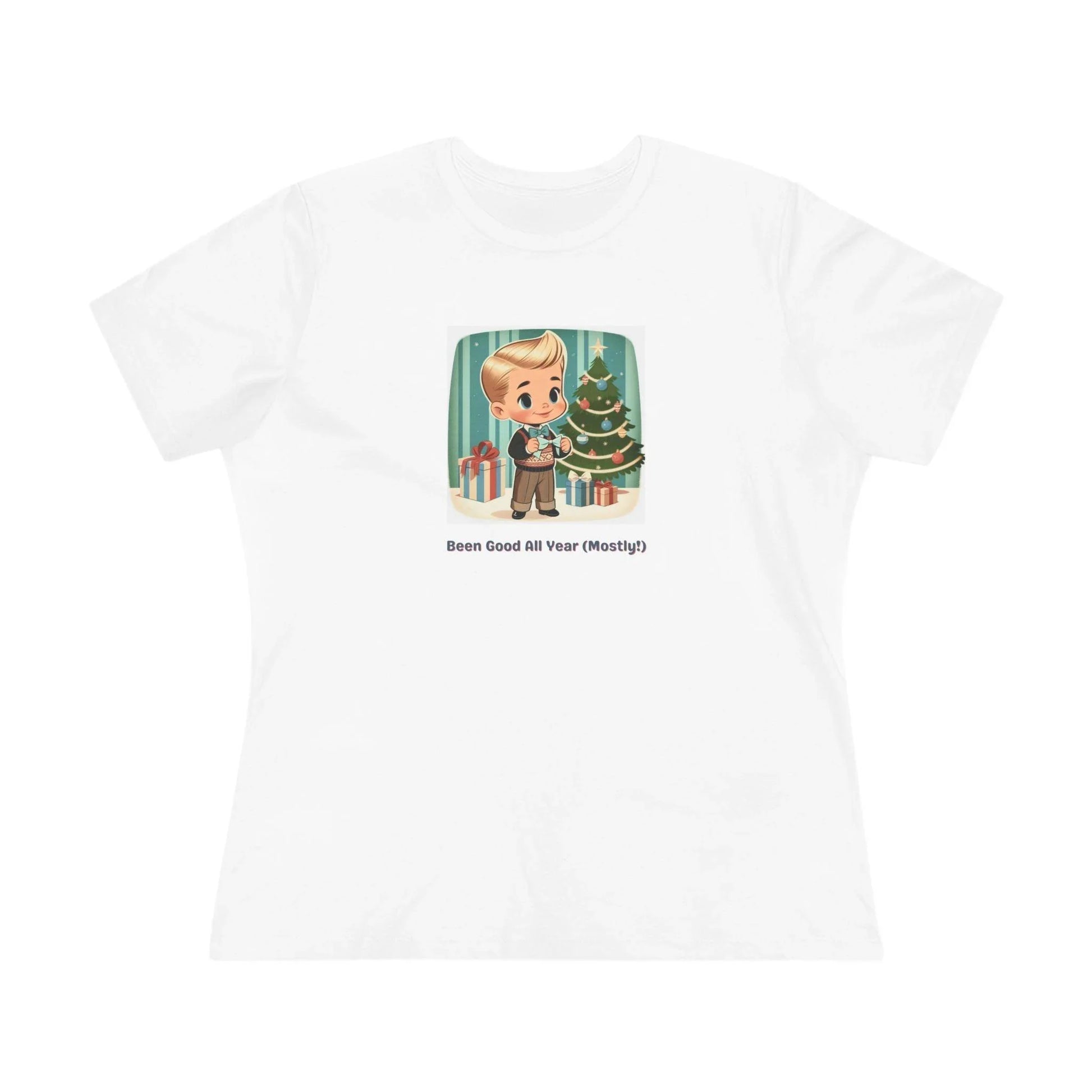 Been Good All Year (Mostly!) - Women's Softstyle Tee - Whippie's