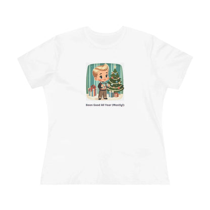 Been Good All Year (Mostly!) - Women's Softstyle Tee - Whippie's