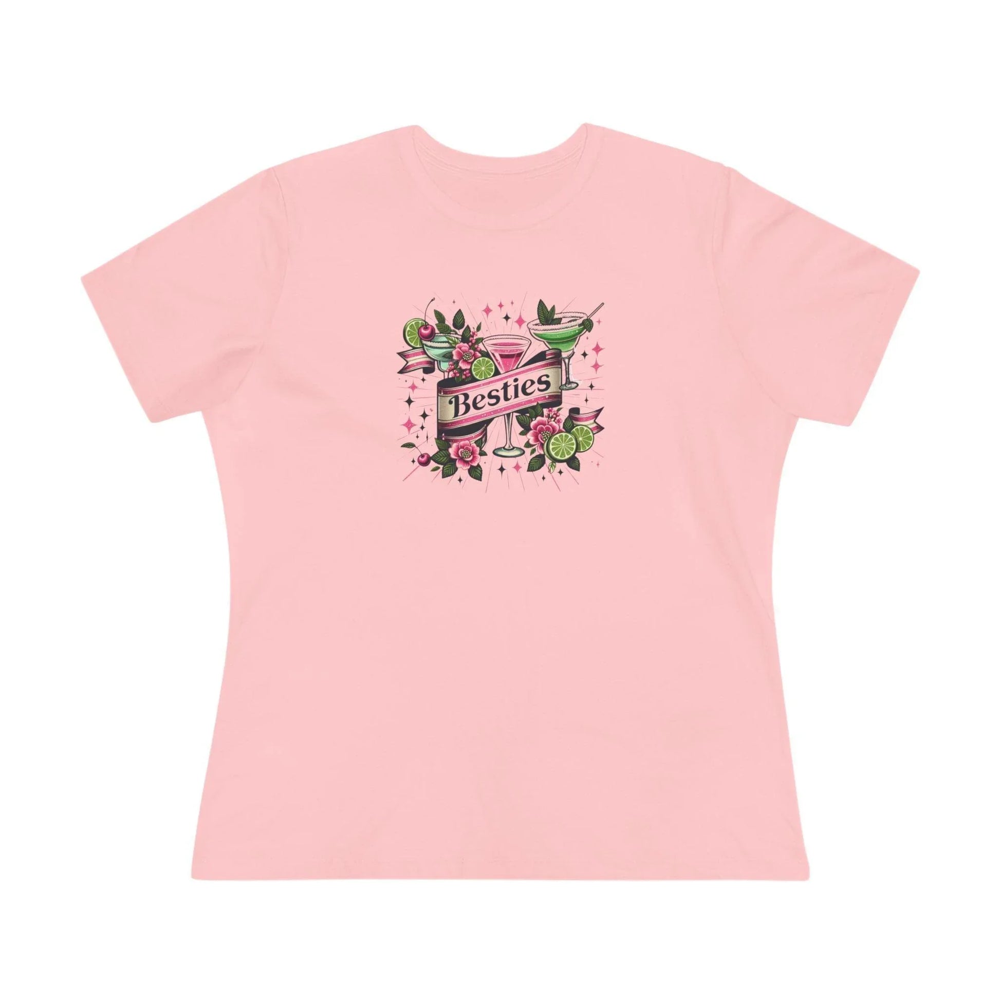 Besties - Three Cocktails - Women's Softstyle Tee - Whippie's