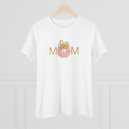 M🎀M - Christmas Wreath! 💖🎀 ✨🎄 Women's Softstyle Tee - Whippie's