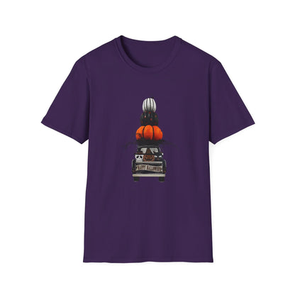 Halloween Truck | Festive Pumpkin Pickup Unisex Tee