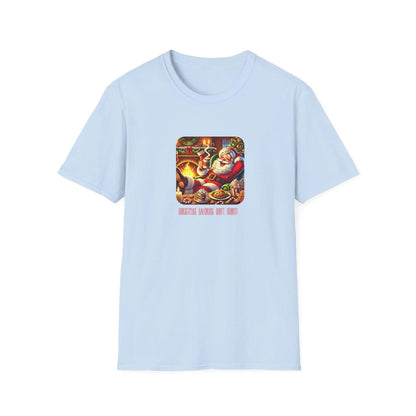 Santa: Christmas Calories Don't Count - Unisex Softstyle T-Shirt - Whippie's