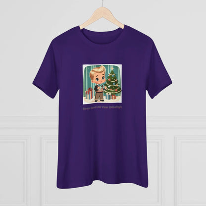 Been Good All Year (Mostly!) - Women's Softstyle Tee - Whippie's