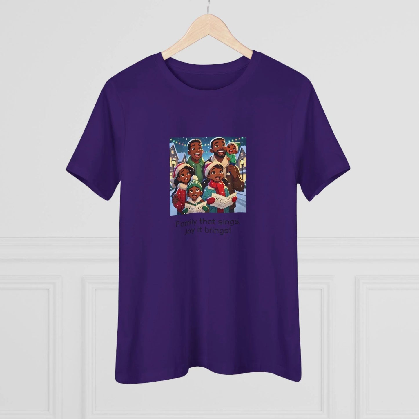 Family that sings, joy in brings! - Women's Softstyle Tee - Whippie's