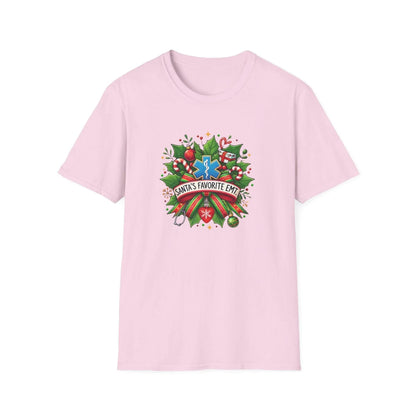 Santa's Favorite EMT Unisex Tee 🚑🎅 - Whippie's