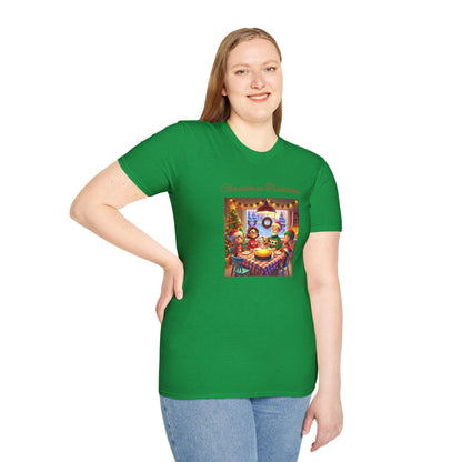 Tourtière - Unisex T-Shirt - French Canadian Christmas Traditions! 🎄 - Whippie's