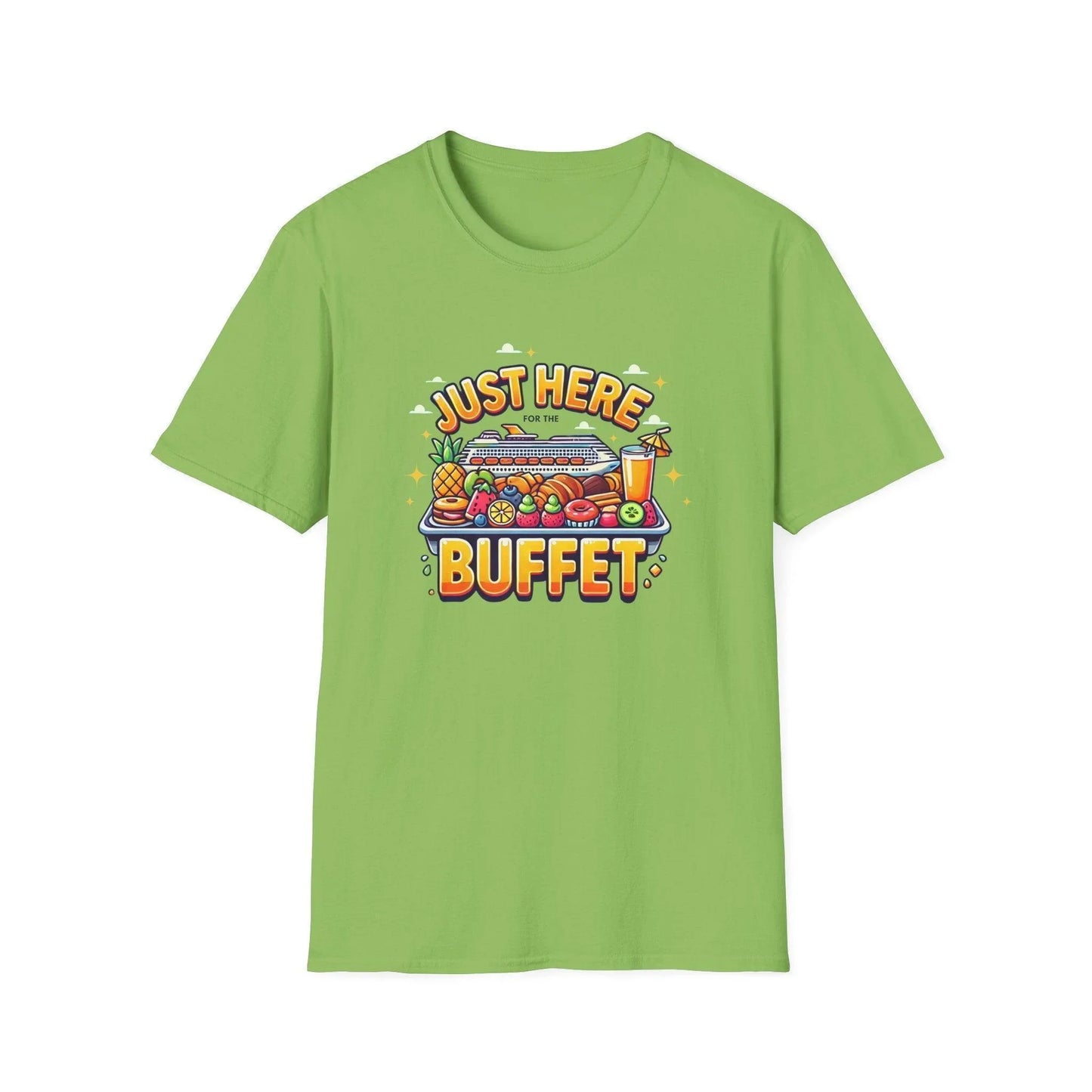 Just Here for the Buffet 🛳️🍽️ - Unisex Tee - Whippie's
