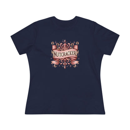 Nutcracker Crest - A Classic Christmas 🎄 - Women's Softstyle Tee - Whippie's
