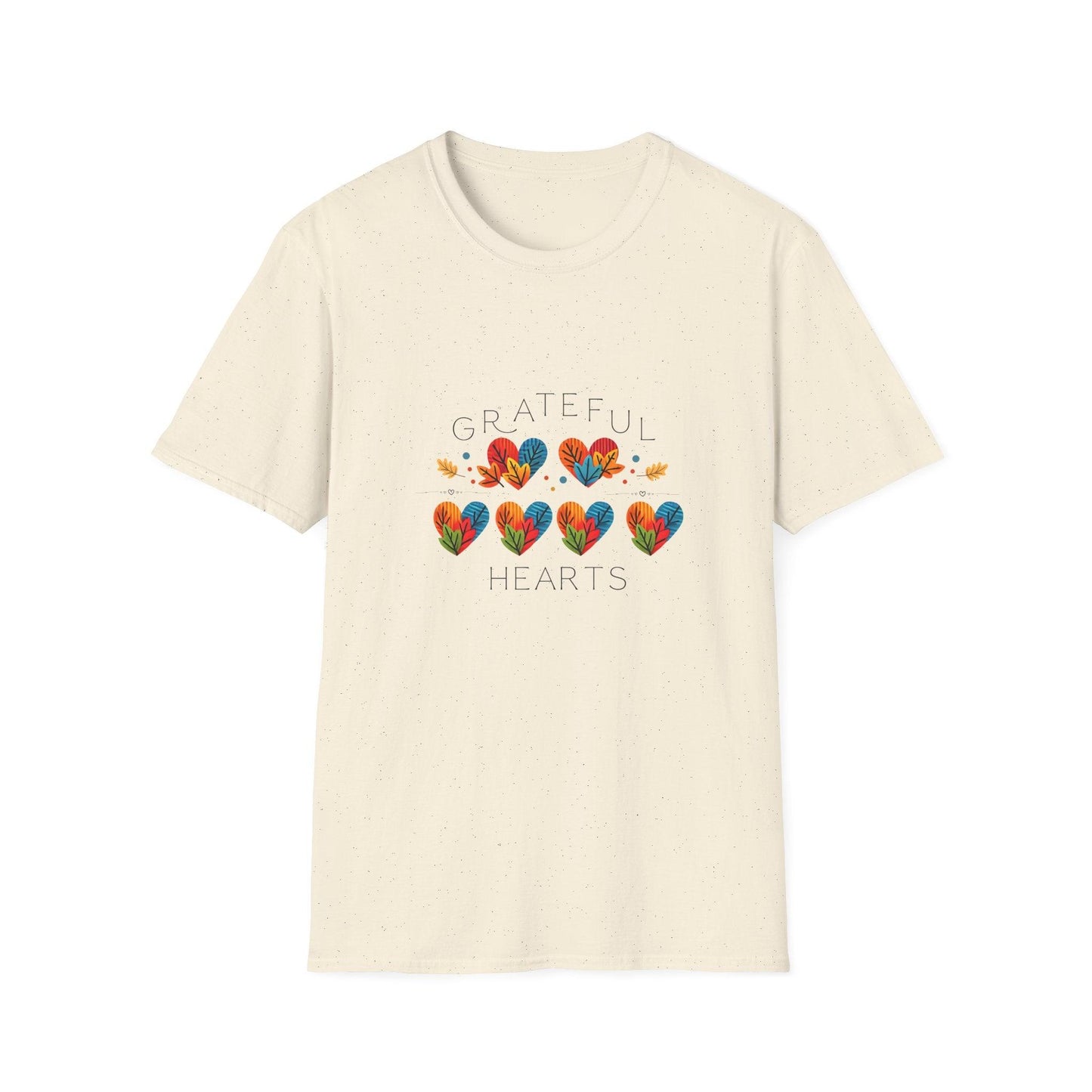Grateful Hearts - A Family Affair 🧡💛❤️ - Six Hearts - Unisex T-Shirt - Whippie's