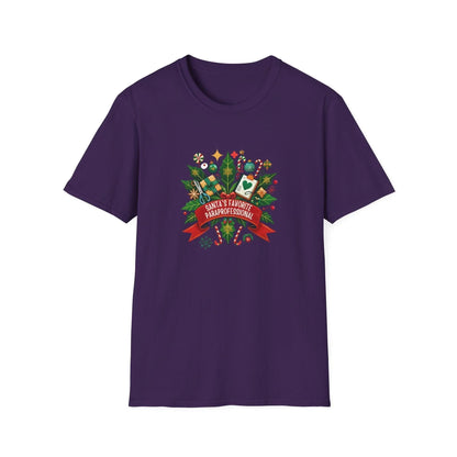 Santa's Favorite Paraprofessional Unisex Tee ✏️🎅 - Whippie's