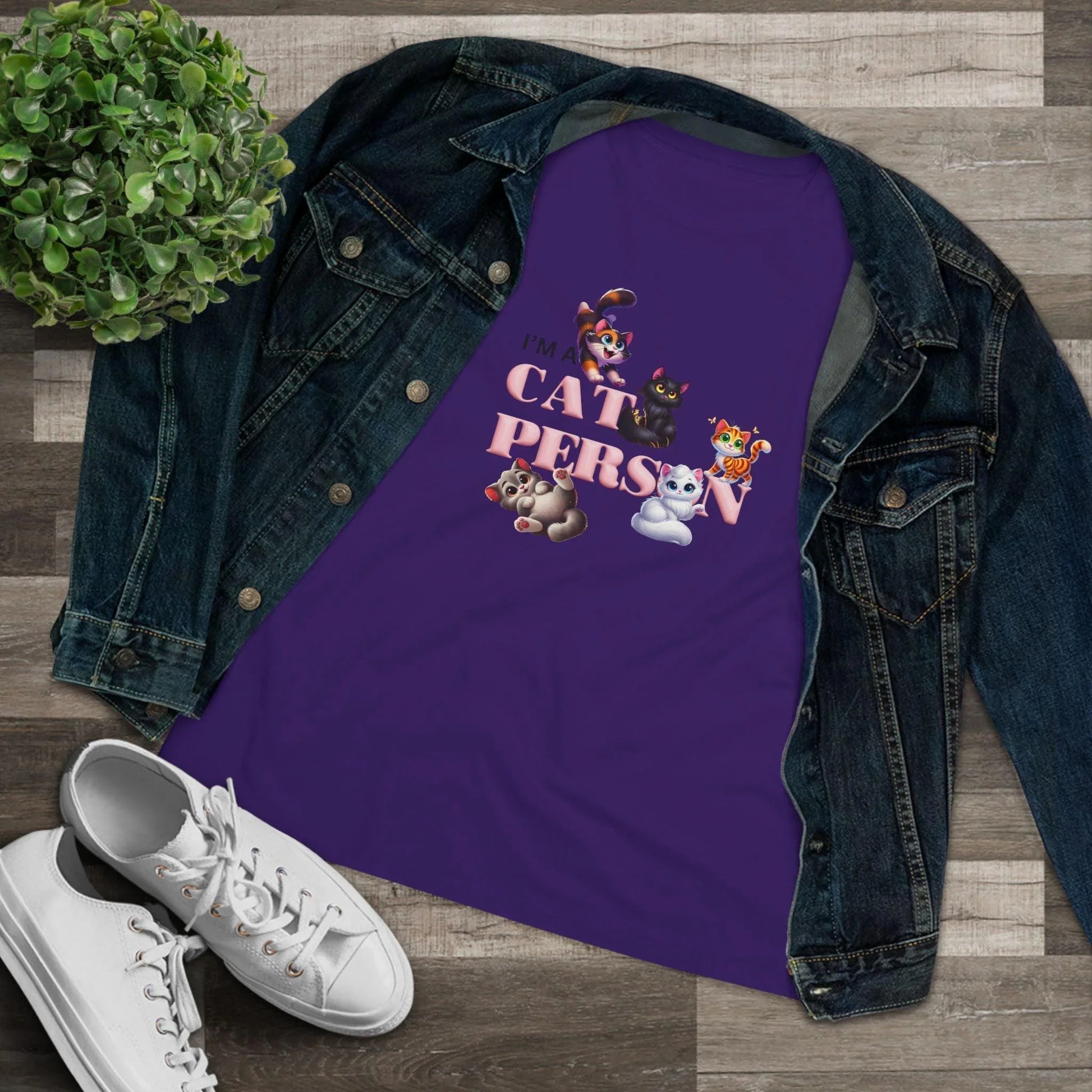 🐱 I'm a Cat Person 🐈 Unisex Jersey Tee ❤️ Show your purr-sonality! - Whippie's